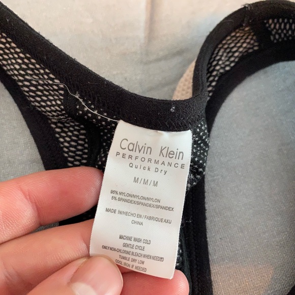 Calvin Klein Quick Dry Performance Sports Bra - Picture 5 of 5